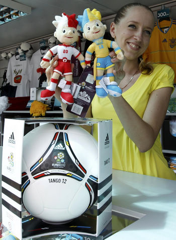 Mascots of the Euro 2012