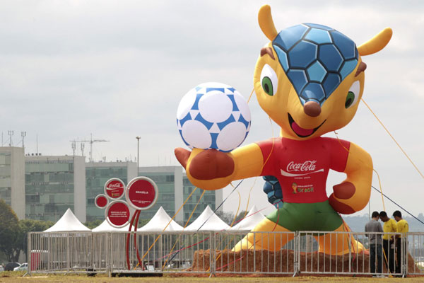 FIFA names Brazil's World Cup mascot 'Fuleco'