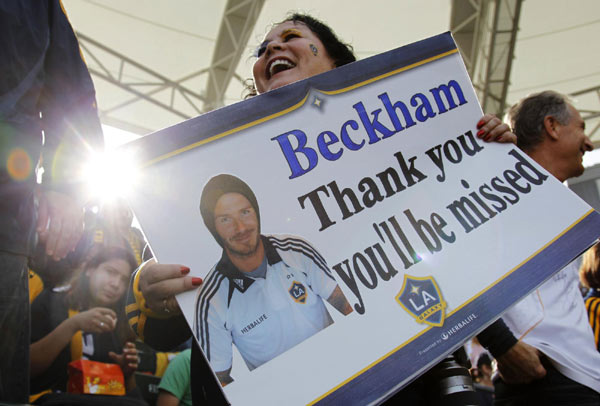 Beckham ends American adventure with second title