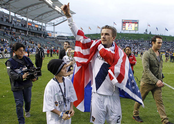 Beckham hailed as MLS turning point