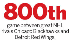 Blackhawks edge Red Wings