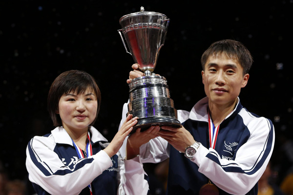 DPR Korean wins first table tennis title in 36 years