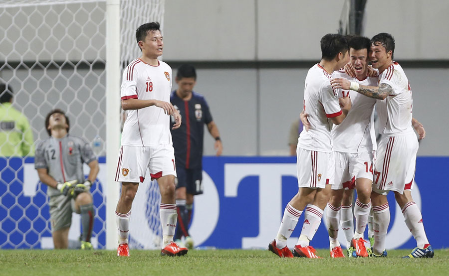 Holders China tie Japan 3-3 in East Asian Cup opener[1]|chinadaily.com.cn