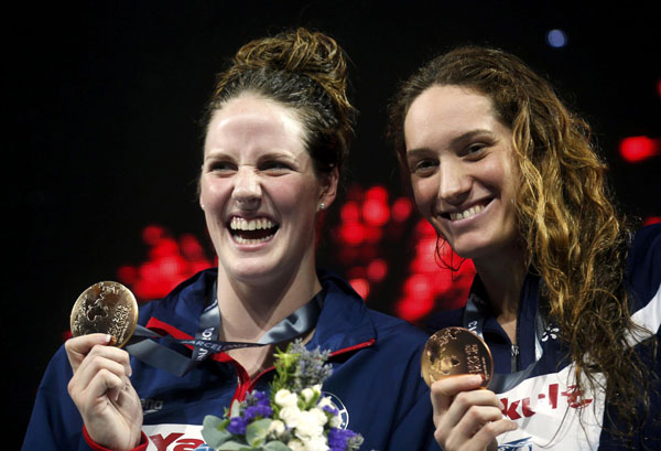 'Missile Missy' claims gold in women's 200m freestyle