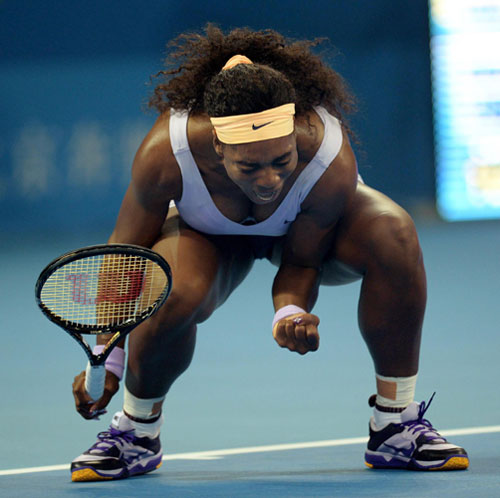 Serena, Li into second round at China Open