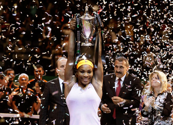 Serena beats Li Na for WTA title