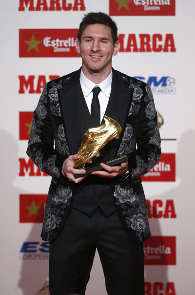 leo messi golden shoe