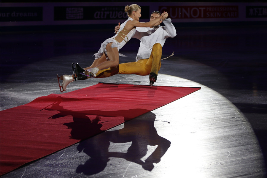 China's Pang and Tong claim bronze in ISU GP Finals