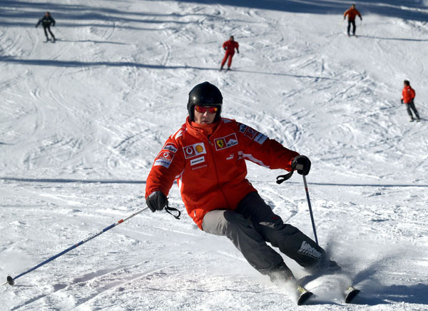 Schumacher in critical condition after ski accident - Chinadaily.com.cn