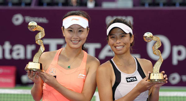 Li Na, Peng Shuai make history in WTA rankings