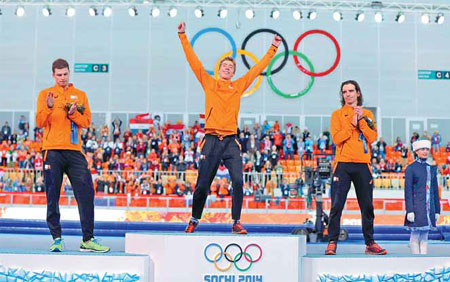 Dutch success on Sochi ice leaves others feeling sick