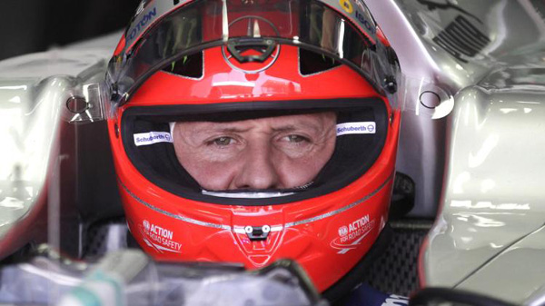 Schumacher showing 'responses', says friend