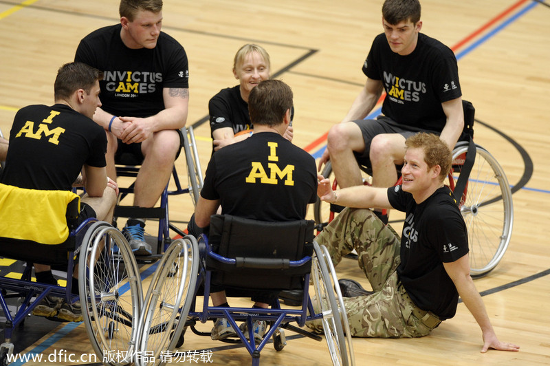 Prince Harry launches Invictus Games for wounded soldiers