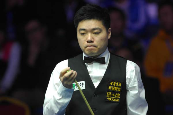 Ding Junhui lost to Murphy, Marco Fu upset world No 1