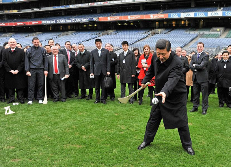 President Xi on the ball when it comes to sport