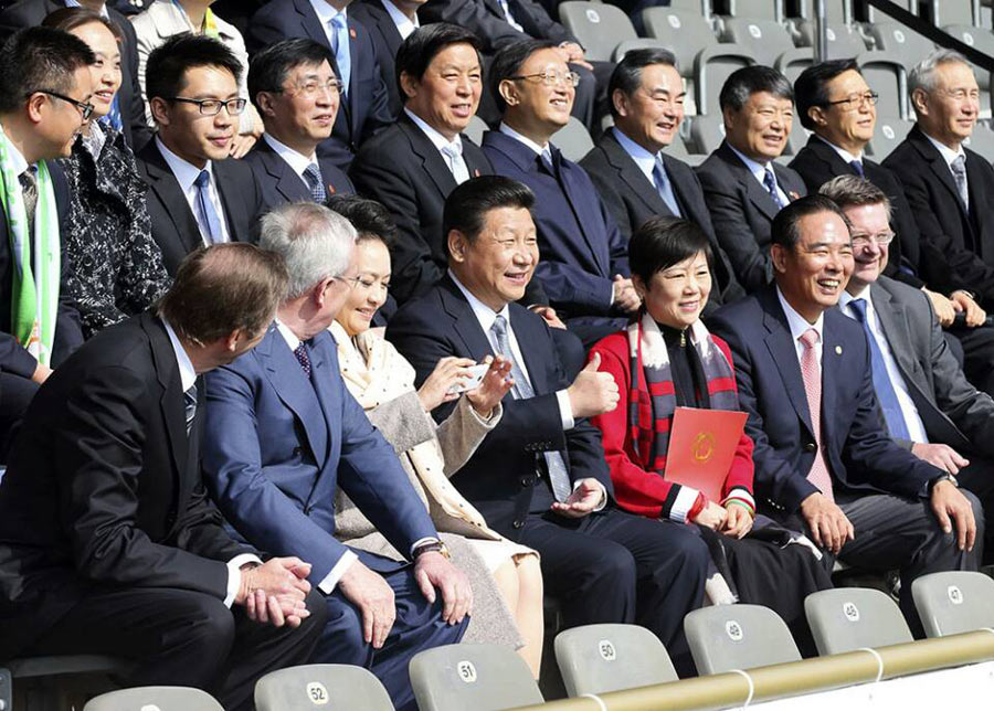 President Xi on the ball when it comes to sport