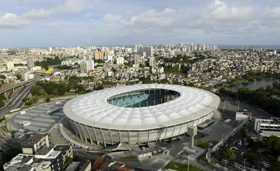 Stadiums hosting 2014 World Cup