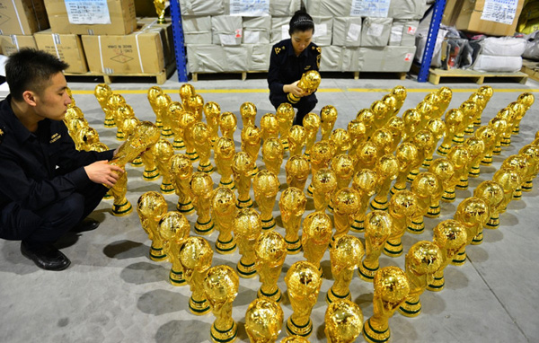 World Cup Trophy Replicas From Around the World