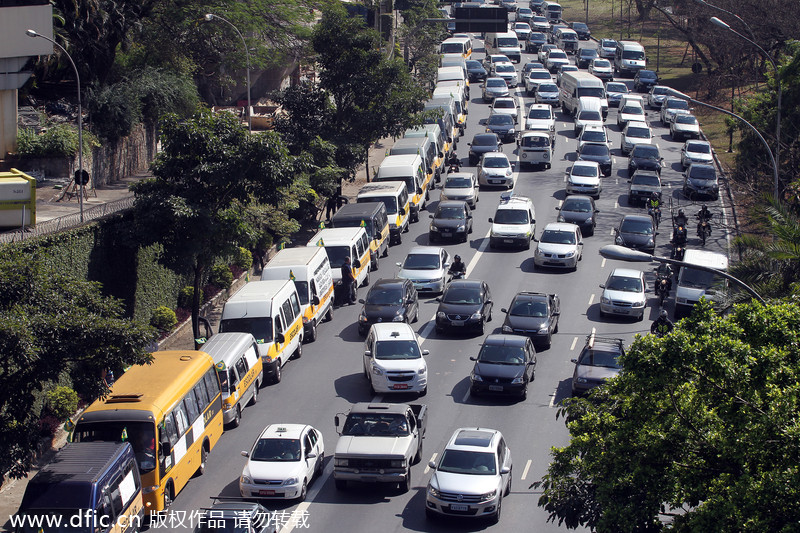 Sao Paulo – City of traffic jam