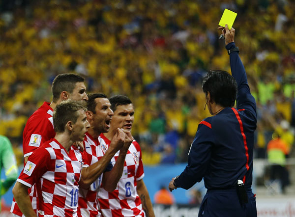 Croatia furious with Japanese ref after defeat