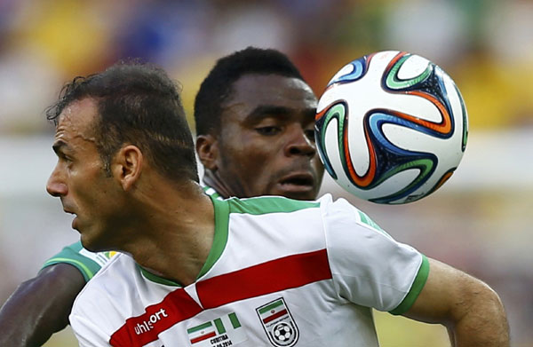 Nigeria held 0-0 by Iran in World Cup's first draw
