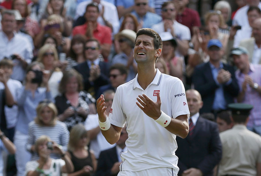 Djokovic wins epic tussle with Federer to claim Wimbledon title