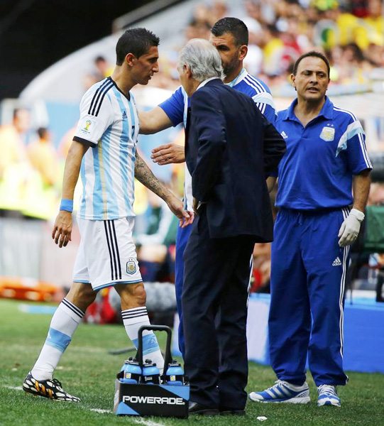 Di Maria ruled out of World Cup semifinals
