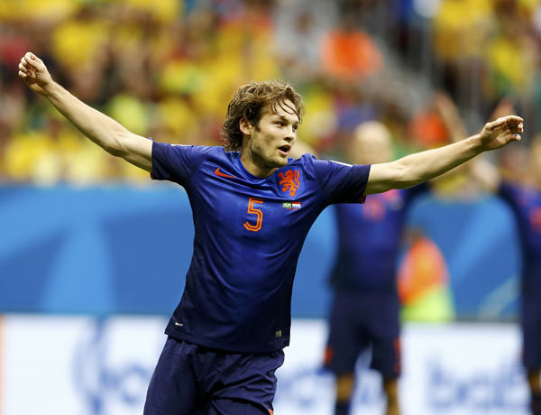 Netherlands beats host Brazil 3-0 to finish 3rd