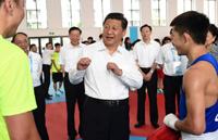 Chinese president eyes wonderful Nanjing Games