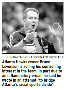 Hawks' owner to sell team after 'insensitive' remarks
