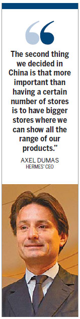 Bigger, Not More Ubiquitous, is Better, Says Hermes CEO