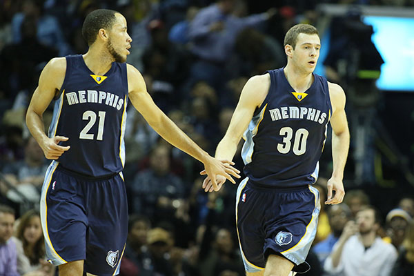 Leuer's double-double leads Grizzlies past Heat