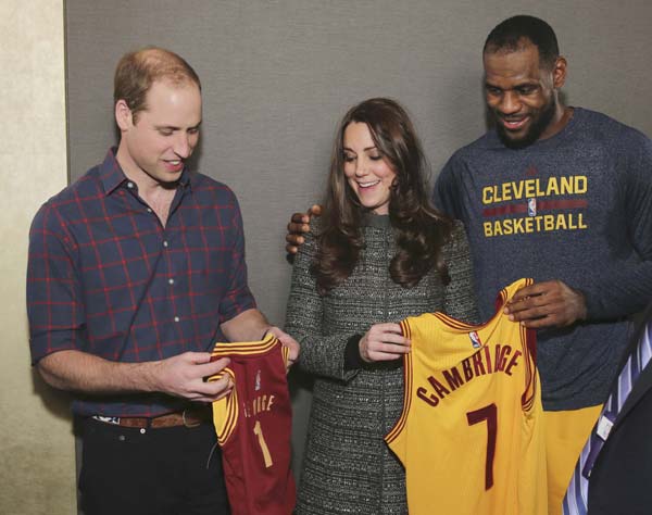 Royals join King on court
