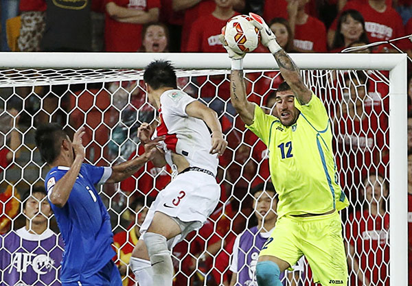 China stuns Uzbekistan 2-1 at Asian Cup