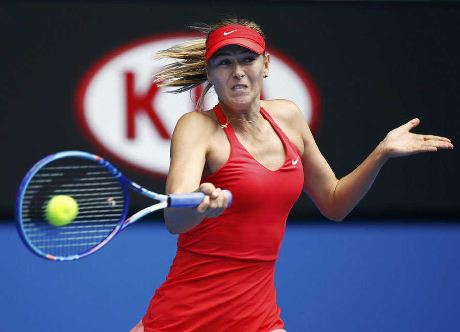 Sharapova downs Peng Shuai in Australian Open