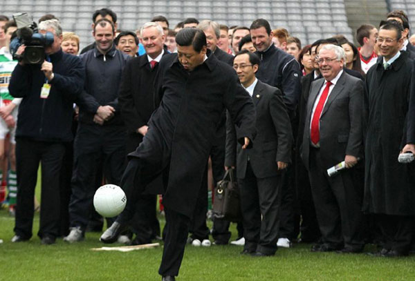 President Xi pins high hopes on Chinese soccer