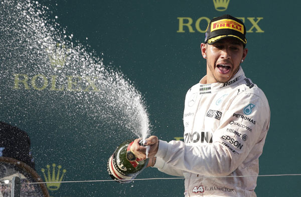 Hamilton wins season-opening Australian GP