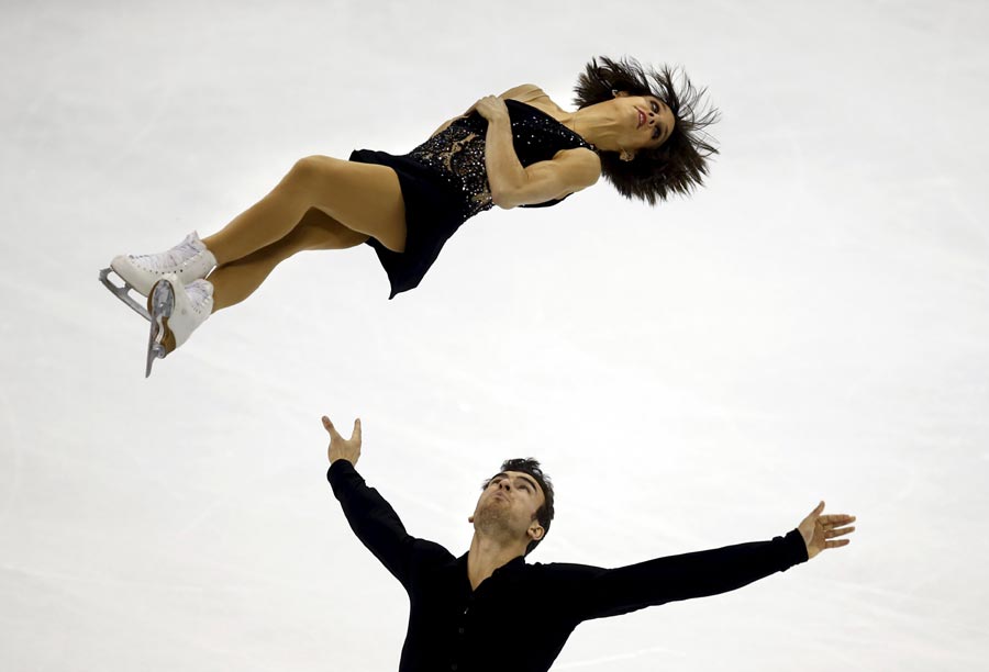 Chinese duo Pang/Tong bid farewell at ISU Figure Skating Worlds