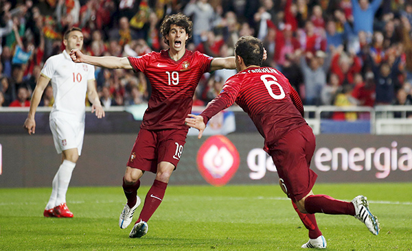 Coentrao strike seals Portugal win over Serbia