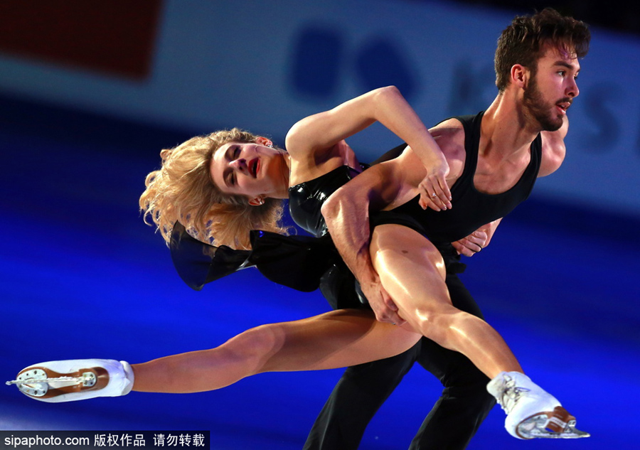 Moments of beauty and strength at ISU figure skating worlds