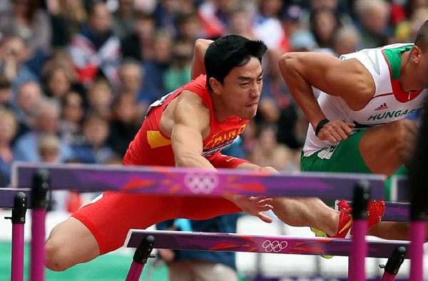 Emotional farewell from Olympic hurdler Liu Xiang