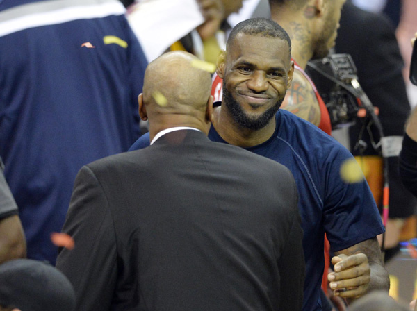LeBron leads Cavs sweep of Hawks to reach NBA Finals