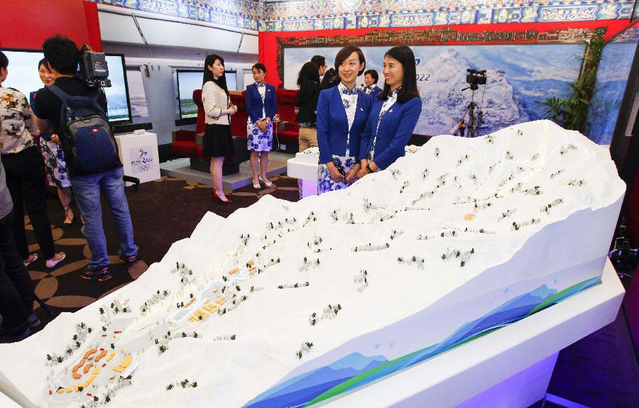 Beijing showcases Olympic exhibits and visions