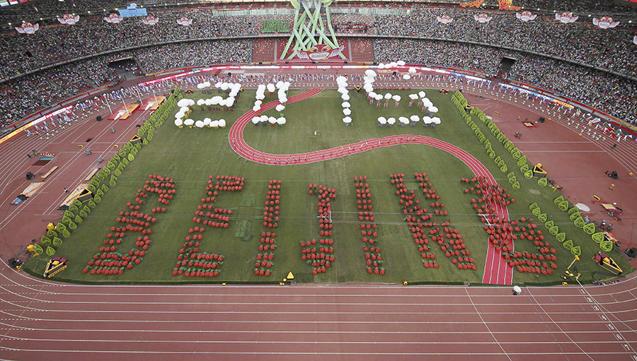The 15th IAAF World Championships opens in Beijing