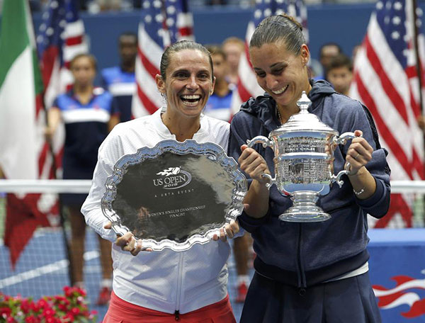 'Perfect' triumph caps Pennetta's career