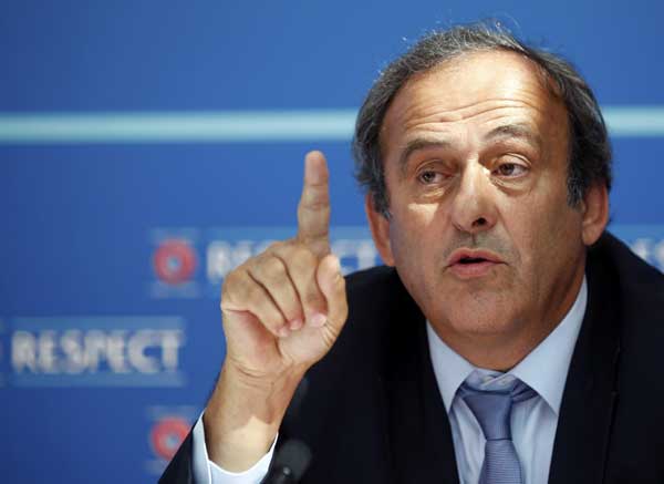 Platini defends $2 million FIFA fee