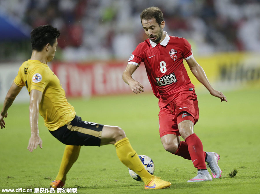 Scoreless first leg with Al Ahli put Guangzhou Evergrande in advantage