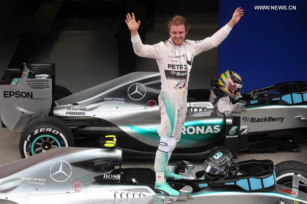 Rosberg wins F1 Brazilian Grand Prix