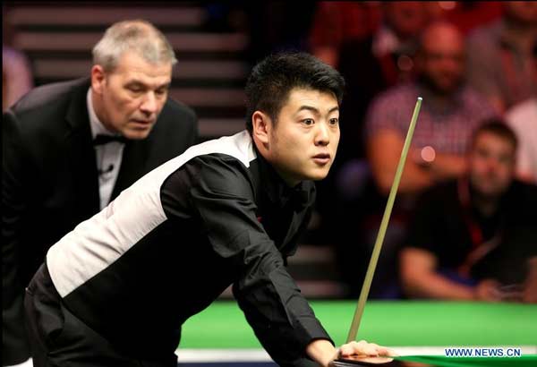 China's Liang wins silver at UK snooker championships