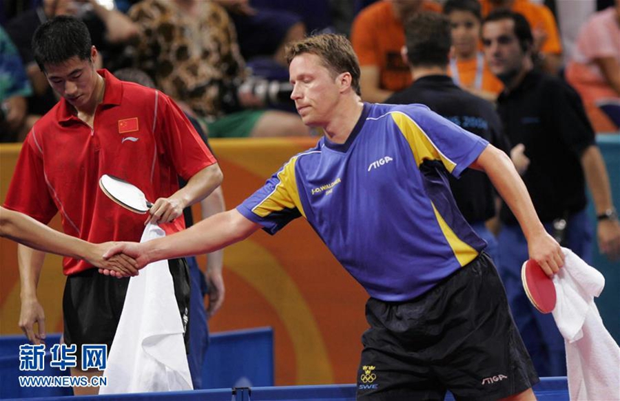 Table tennis legend Waldner welcomes retirement